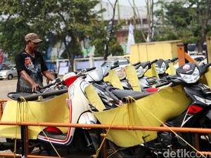 Kemenhub Lepas Ribuan Pemotor yang Ikut Mudik Gratis