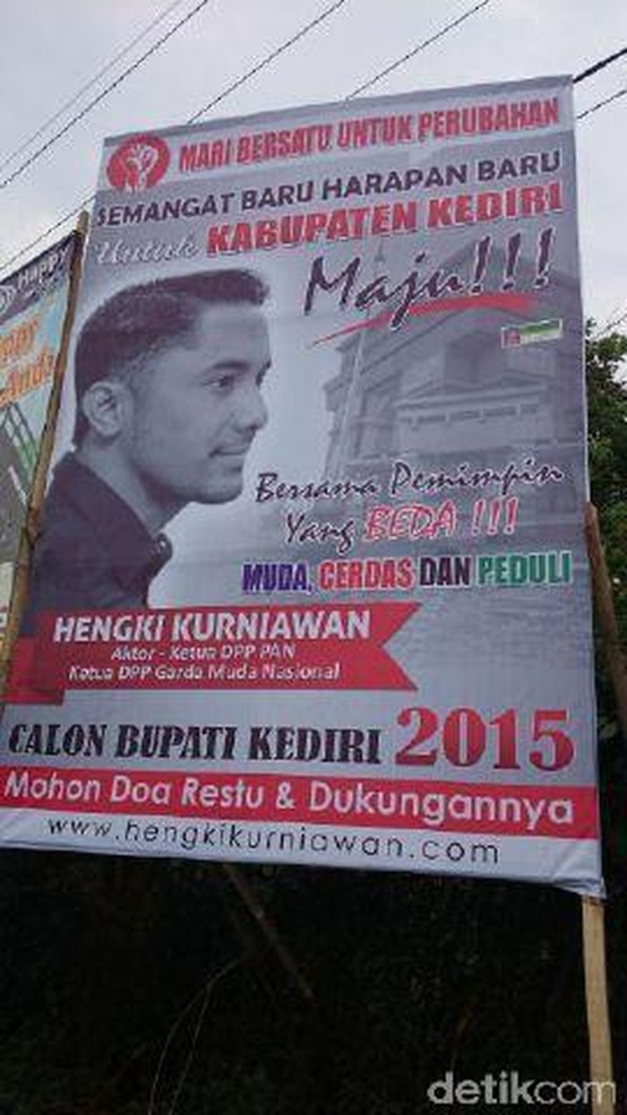 Ambisi Artis Hengki Kurniawan Melawan 2 Istri Eks Bupati Kediri