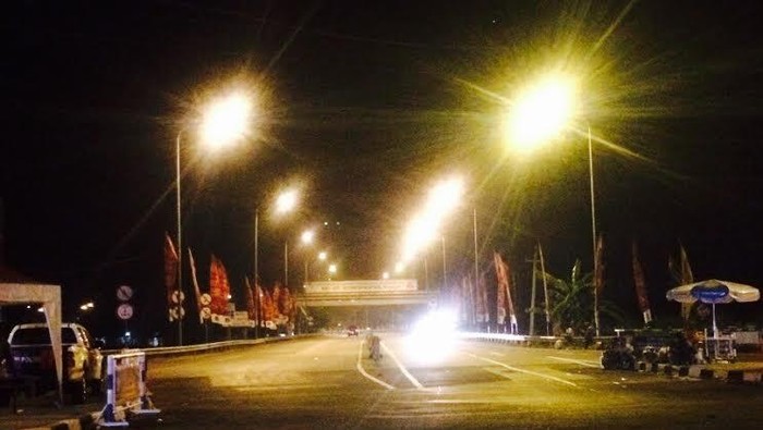 Hingga Malam Ini, Exit Tol Pejagan Masih Lancar Jaya