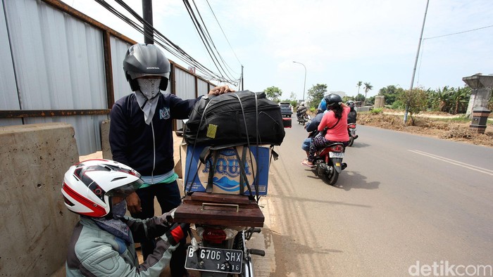 Polisi: Kasihan Anak-anak Kena Debu Kalau Mudik Pakai Motor