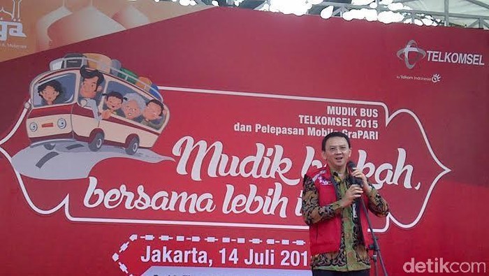 Ahok Serahkan Urusan Lalu Lintas Jabodetabek ke Pemerintah Pusat