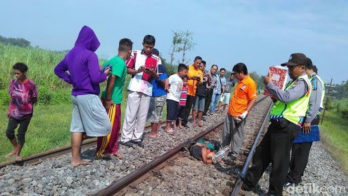 Seorang Pria Ditemukan Tewas Ditabrak KA Mutiara Selatan
