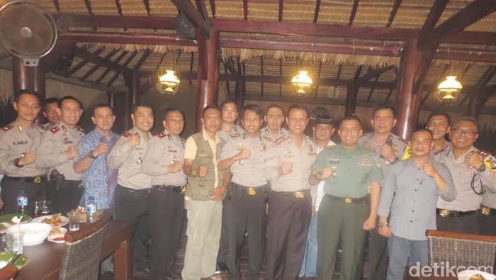 Buka Puasa Bareng, Polres Jakbar Eratkan Silahturahmi dengan Dandim