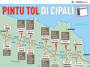 Avanza Hilang Kendali Seruduk Truk di Tol Cipali, 2 Orang Tewas