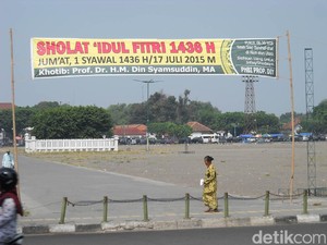 Warga Muhammadiyah di Yogya Bersiap Salat Id Hari Jumat Lusa