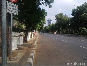 Begini Kondisi Jalan di Ibu Kota Sehari Menjelang Lebaran
