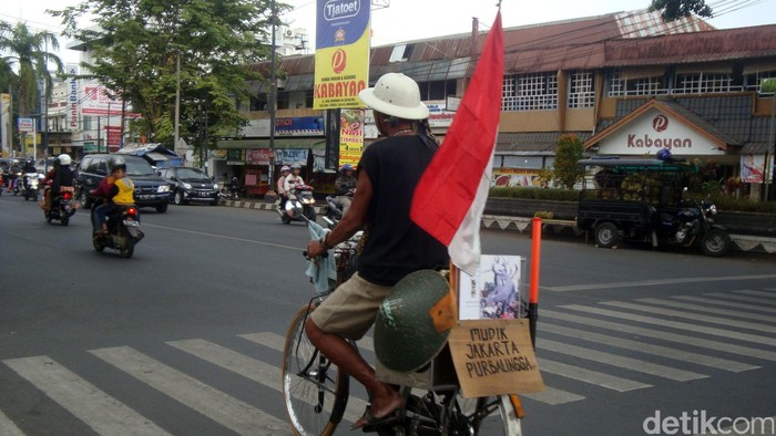 Kisah Kasan Miarja Mudik Tiga Hari Dua Malam dengan Sepeda Ontel