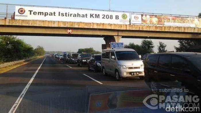 Tol Palimanan Arah Kanci Diberlakukan Contra Flow