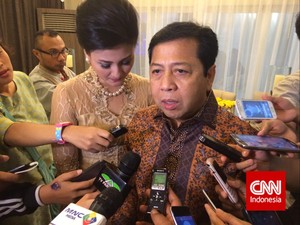 Tepis Soal Hary Tanoe, Novanto: Pertemuan Diinisiasi oleh Trump