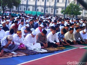 Pesan Khatib Salat Id ke Napi Koruptor di Sukamiskin: Semoga Jadi Ahli Surga