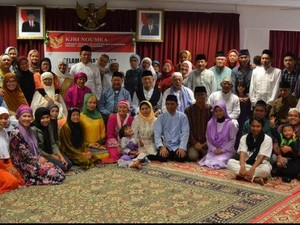 Jauh dari Tanah Air, ini Kehangatan WNI Saat Rayakan Idul Fitri di Noumea