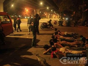 Jelang Subuh, Tawuran Pecah di Ciracas Jaktim