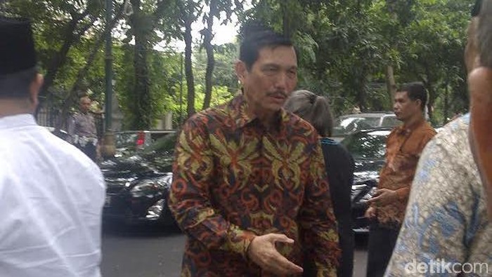Luhut dan Jimly Lebaran ke Rumah Megawati