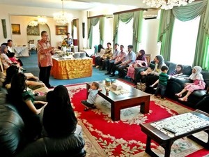 Begini Saat Masyarakat Muslim Indonesia Rayakan Lebaran di Pyongyang