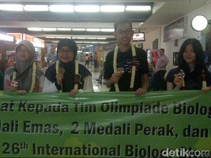 Hebat! 4 Pelajar Indonesia Juara Olimpiade Biologi Internasional