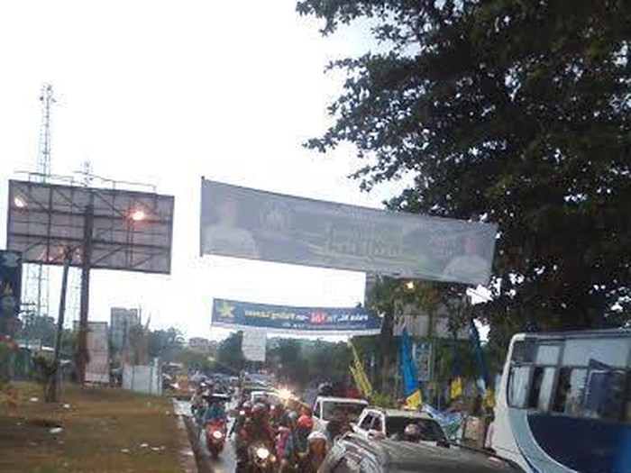 Sampai Matahari Terbit Kendaraan di Pangandaran Masih Padat Merayap