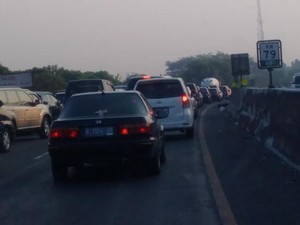 Begini Kemacetan di Ruas Cipularang Arah Jakarta, Bagaimana di Tempat Anda?