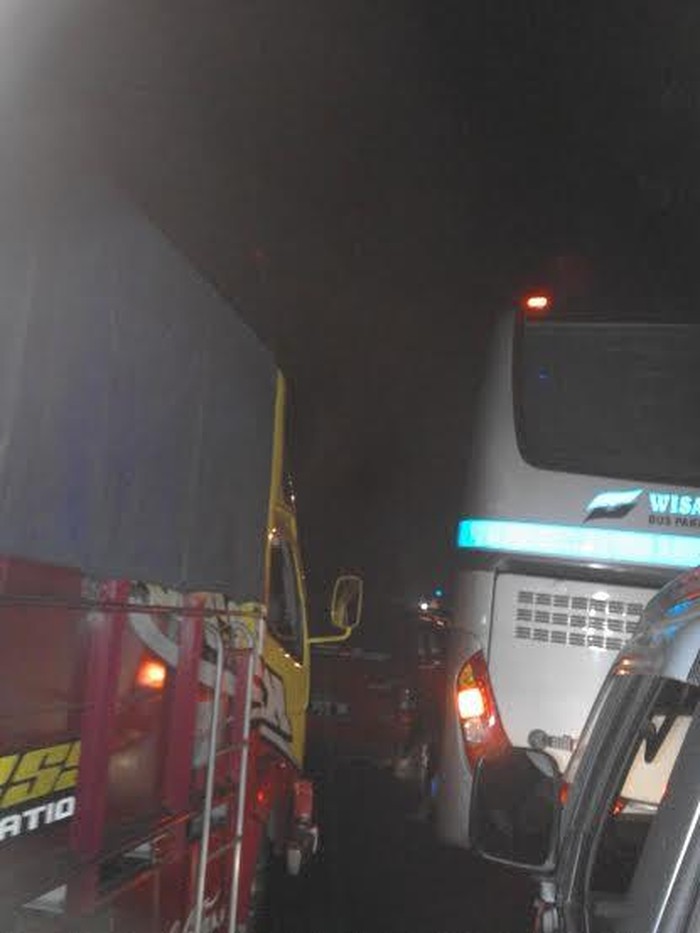 Arus Kendaraan Padat Merayap Terjadi di Ajibarang Arah Pejagan