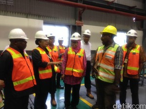 Mensos Tinjau Training Centre Freeport, Puji Sistem Pelatihannya