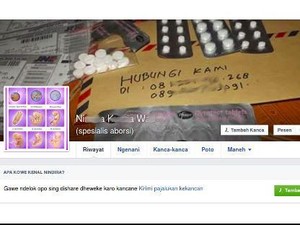 Waduh! RS Dr Sardjito Yogya Dicatut di FB untuk Jualan Obat Aborsi