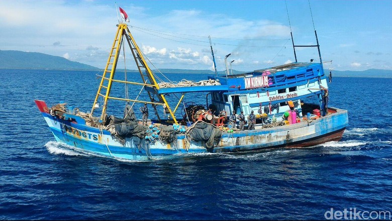 Curi Ikan di Laut Natuna 2 Kapal Vietnam Terancam Dimusnahkan