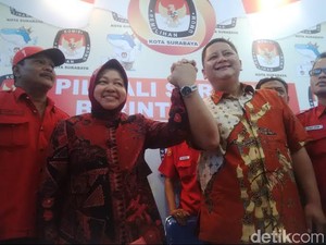 Risma Berharap Ada Calon Lain Jadi Lawannya di Pilkada Surabaya