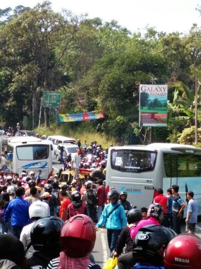 Rusak Rem Jadi Penyebab Bus Eagle High Tabrak 10 Kendaraan di Cianjur