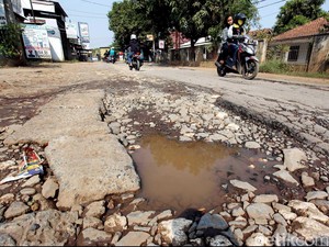 Kabar Baik untuk Warga Bogor, 551 Kilometer Jalan Rusak Mulai Diperbaiki