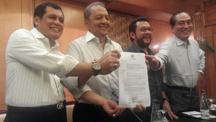 Kubu Ical dan Agung Cs Buat Surat Kesepakatan Soal Calon di Pilkada