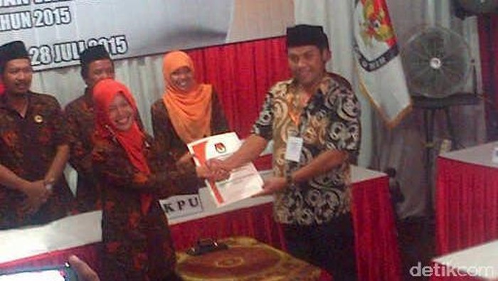 Peminat Bupati dan Wakil Bupati Blitar Juga Cuma Satu Pasangan