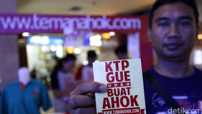 Dukungan KTP Ahok Ungguli Suara Partainya Lulung