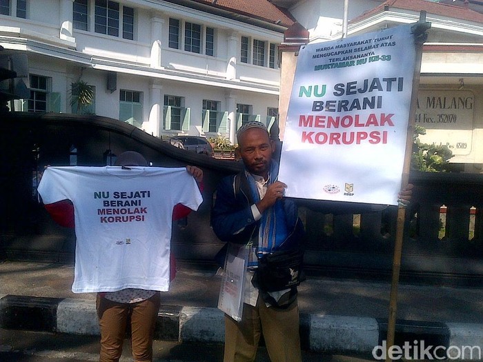 Suarakan Antikorupsi, Pria ini Jalan Kaki 90-an Km ke Lokasi Muktamar NU