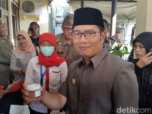 Ridwan Kamil Dites Urine BNN, Hasilnya Muncul Setrip Dua