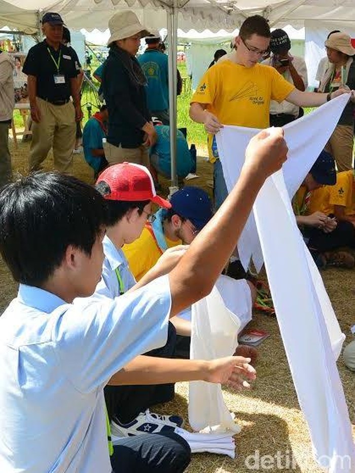 Serunya Aksi Para Pramuka Bermain dan Belajar di Jambore Dunia