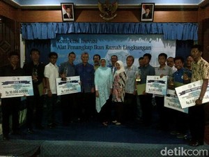 Para Penemu Alat Tangkap Ikan Ramah Lingkungan Dapat Hadiah dari KKP