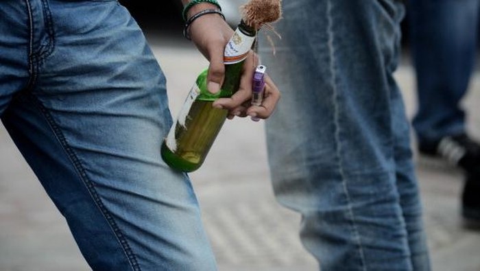 Pos Polantas di Makassar Dilempar Bom Molotov