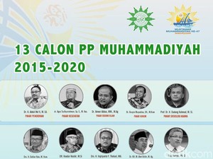 Jelang Muktamar, Muncul Paket 13 Calon PP Muhammadiyah 2015-2020
