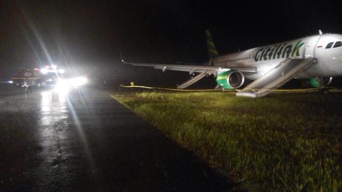 Direksi Citilink Akan Temui Penumpang Pesawat QG970 yang Tergelincir