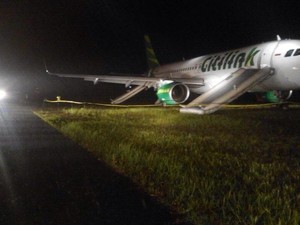 Direksi Citilink Akan Temui Penumpang Pesawat QG970 yang Tergelincir