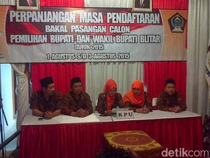 Pasangan Calon PDIP-Gerindra Resmi Tak Punya Lawan di Pilkada Blitar