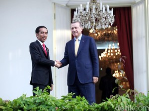 Jokowi akan Bahas Terorisme dan Kerja Sama Ekonomi dengan Erdogan