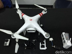 Heli Sering Lewat, Drone di HI Tak Boleh Lebih Tinggi dari 100 Meter