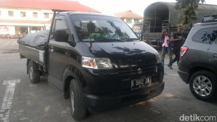 Diduga Bawa Ganja, Pikap ini Hanya Bawa Tas Wanita