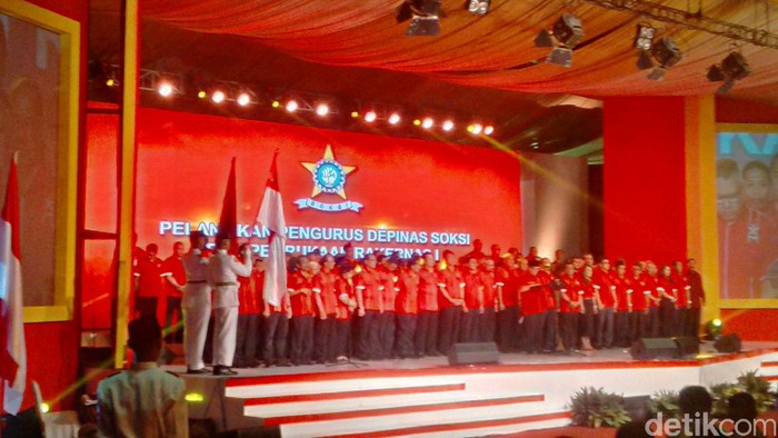 Presiden Jokowi Buka Rakernas I SOKSI