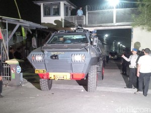 Evakuasi Napi Terorisme di Lapas Lowokwaru, Polisi Kerahkan Baracuda