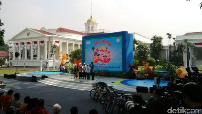 Cara Istana Bogor Peringati Hari Anak: Banyak Miniatur Gajah dan Zebra