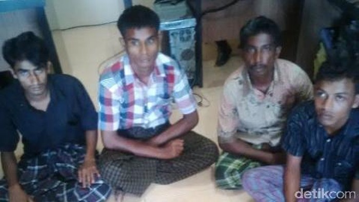 Kompak Isap Ganja di Pengungsian, 4 Imigran Myanmar dan Bangladesh Ditangkap