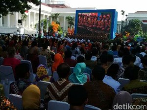 Selain Rusa, Ini yang Disampaikan Jokowi di Peringatan Hari Anak Nasional