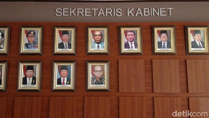 Foto Andi Dipajang di Deretan Mantan Sekretaris Kabinet
