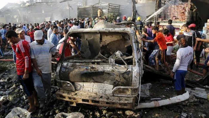 ISIS Klaim Ledakan Bom di Pasar Irak yang Tewaskan Puluhan Orang